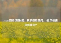Steam商店惊现H图，玩家愤怒质问，V社审核还顶得住吗？