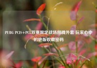 PUBG PCIS+PCL双赛限定战场图腾外套 玩家心中的绝版收藏密码