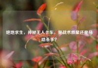 绝地求生，神秘无人卡车，是战术救星还是马路杀手？