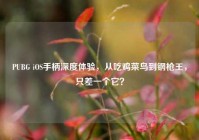 PUBG iOS手柄深度体验，从吃鸡菜鸟到钢枪王，只差一个它？