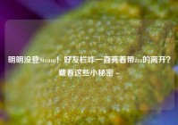 明明没登Steam！好友栏咋一直亮着带zzz的离开？藏着这些小秘密～