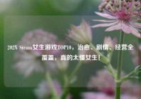 202X Steam女生游戏TOP10，治愈、剧情、经营全覆盖，真的太懂女生！