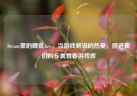 Steam里的鲤鱼Ace，当游戏解说的热爱，照进我们的专属青春游戏库