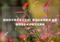 握稳和平精英皇冠密钥！解锁全极致高清 海岛雨林雪地离谱细节拉满图