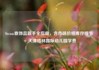 Steam查饰品新手全指南，含市场价格库存细节 + 天津格林国际幼儿园学费
