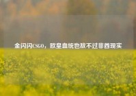 金闪闪CSGO，欧皇血统也敌不过非酋现实
