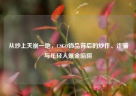 从炒上天崩一地，CSGO饰品背后的炒作、诈骗与年轻人氪金陷阱
