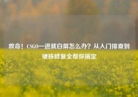 救命！CSGO一进就白屏怎么办？从入门排查到硬核修复全帮你搞定