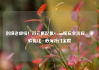 别嫌老破慢！百元低配机Steam畅玩全流程，硬软优化+必玩冷门宝藏