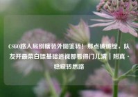 CSGO路人局别瞎装外图鉴转！那点破破绽，队友开最菜白嫖基础透视都看得门儿清｜附真·稳藏转思路