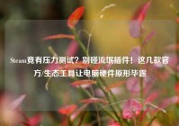Steam竟有压力测试？别碰流氓插件！这几款官方/生态工具让电脑硬件原形毕露