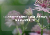 Steam突然显示需重新安装？别慌！常见原因与实用解决办法全攻略