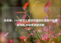 全拆解，CSGO泰坦从赛场热血到玩家创作的黄金内核 附贴纸获取攻略