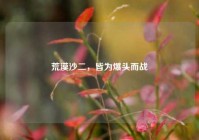 荒漠沙二，皆为爆头而战