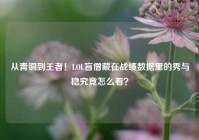 从青铜到王者！LOL盲僧藏在战绩数据里的秀与稳究竟怎么看？