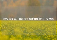 枪火与笑声，藏在CSGO游戏群里的另一个世界