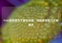 PUBG地铁逃生下载全攻略，轻松体验官方正版模式