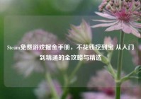 Steam免费游戏掘金手册，不花钱挖到宝 从入门到精通的全攻略与精选