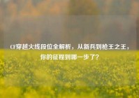CF穿越火线段位全解析，从新兵到枪王之王，你的征程到哪一步了？