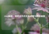 CSGO链接，游戏内外的无形纽带与网络难题