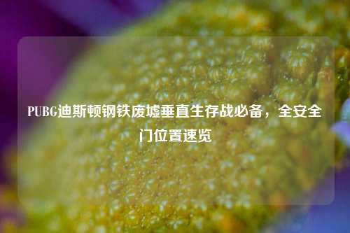 PUBG迪斯顿钢铁废墟垂直生存战必备，全安全门位置速览