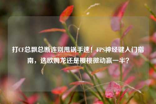 打CF总飘总断连别甩锅手速!FPS神经键入门指南,选欧姆龙还是樱桃微动赢一半?