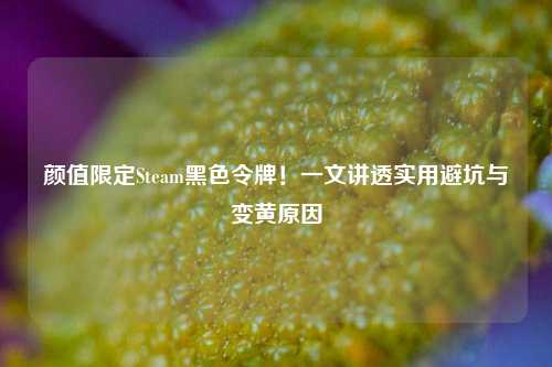 颜值限定Steam黑色令牌!一文讲透实用避坑与变黄原因