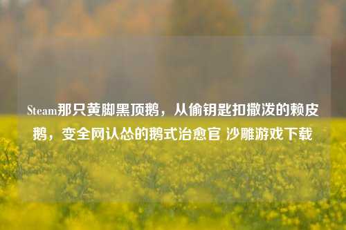Steam那只黄脚黑顶鹅,从偷钥匙扣撒泼的赖皮鹅,变全网认怂的鹅式治愈官 沙雕游戏下载