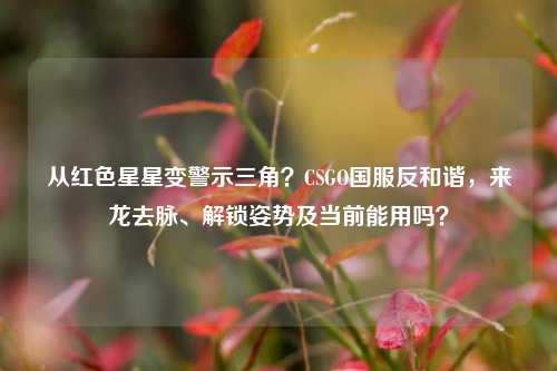 从红色星星变警示三角?CSGO国服反和谐,来龙去脉、解锁姿势及当前能用吗?