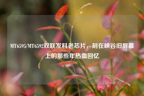 MT6595/MT6592双联发科老芯片,刻在峡谷旧屏幕上的那些年热血回忆