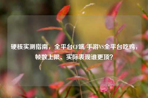 硬核实测指南,全平台CF端/手游VS全平台吃鸡,帧数上限、实际表现谁更顶?