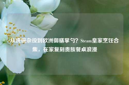 从洗碗杂役到欧洲御膳掌勺?Steam皇家烹饪合集,在家复刻贵族餐桌浪漫