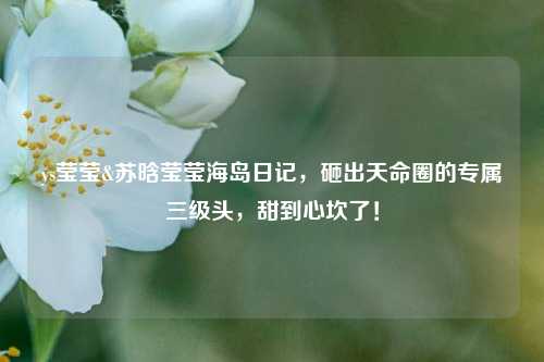ys莹莹&苏晗莹莹海岛日记,砸出天命圈的专属三级头,甜到心坎了!