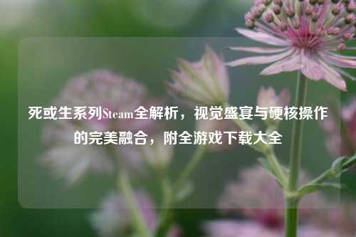 死或生系列Steam全解析，视觉盛宴与硬核操作的完美融合，附全游戏下载大全