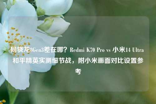同骁龙8Gen3差在哪?Redmi K70 Pro vs 小米14 Ultra 和平精英实测细节战,附小米画面对比设置参考