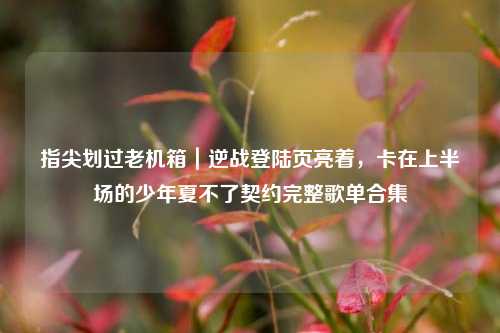 指尖划过老机箱|逆战登陆页亮着,卡在上半场的少年夏不了契约完整歌单合集