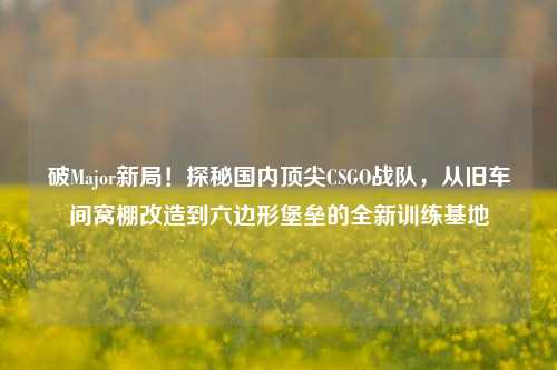 破Major新局!探秘国内顶尖CSGO战队,从旧车间窝棚改造到六边形堡垒的全新训练基地