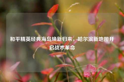 和平精英经典海岛焕新归来,哈尔滨新地图开启战术革命