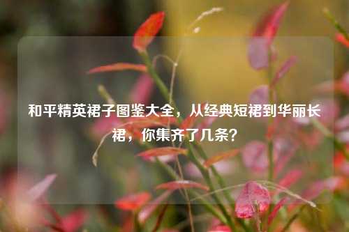和平精英裙子图鉴大全,从经典短裙到华丽长裙,你集齐了几条?