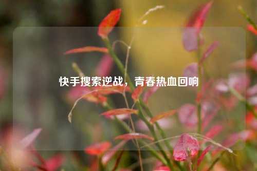 快手搜索逆战,青春热血回响