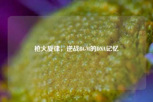 枪火旋律,逆战BGM的DNA记忆