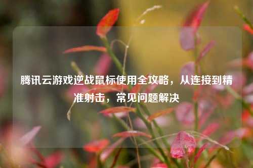 腾讯云游戏逆战鼠标使用全攻略,从连接到精准射击,常见问题解决