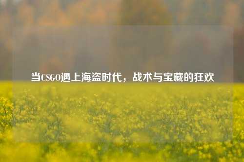当CSGO遇上海盗时代,战术与宝藏的狂欢